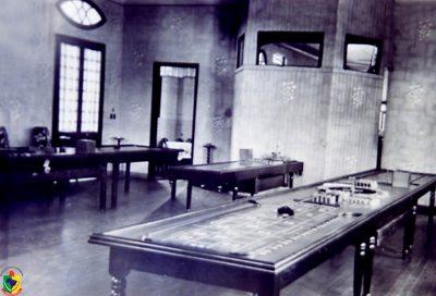 Cassino Guarani, sala de jogos - anos 40